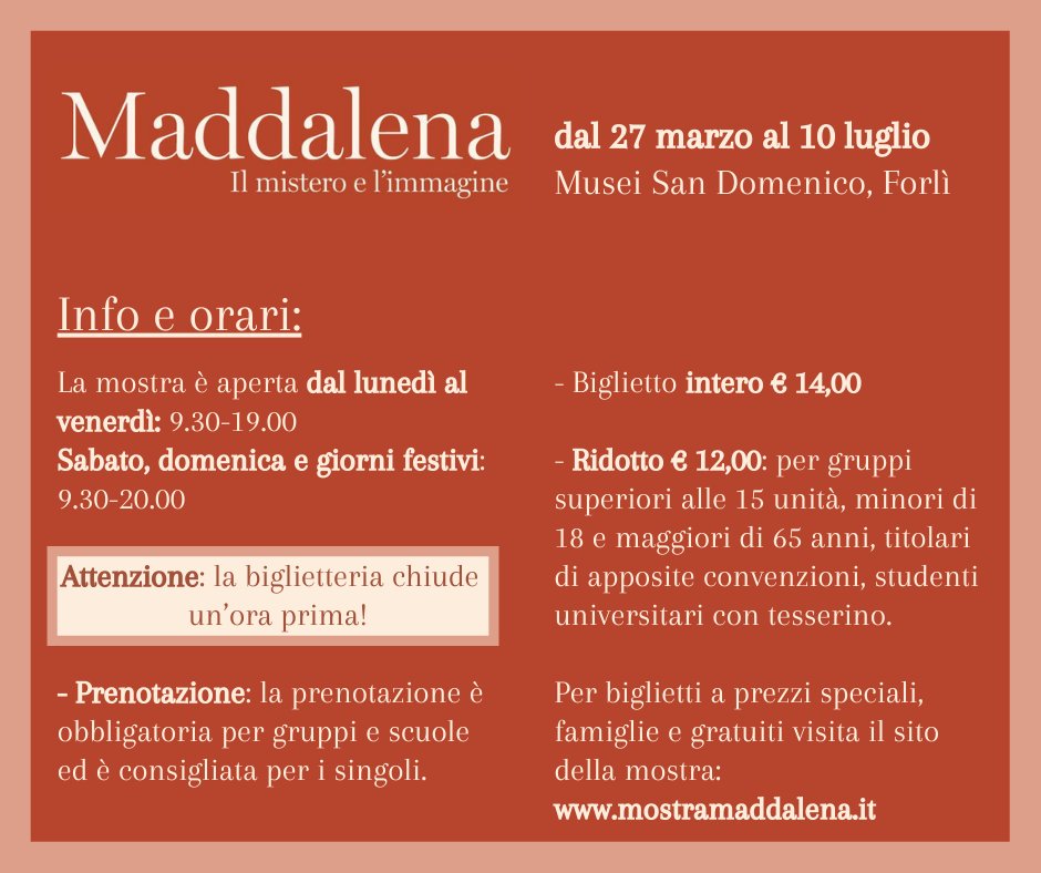 Musei Civici di Forlì tweet media