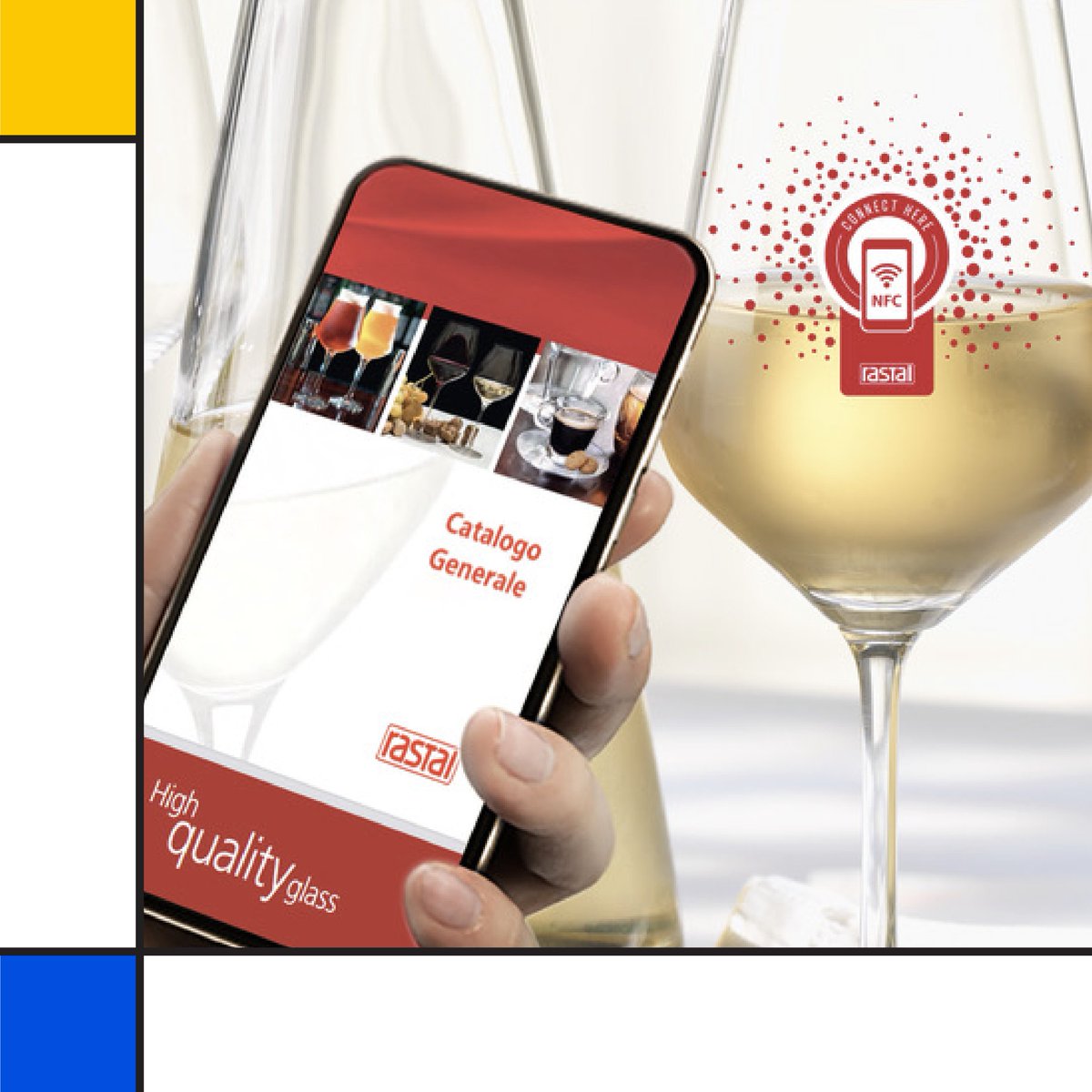 MyOperaWine's tweet photo. Smartglass®
The revolution of the NFC cup
Give your customers new experiences and build your perfectly profiled customer base.

Rastal is one of the Technical Partners of the 11th edition of OperaWine.
#OperaWine2022 #Winespectator #Vinitaly #VinitalyMarathon https://t.co/UV57dzw1gF