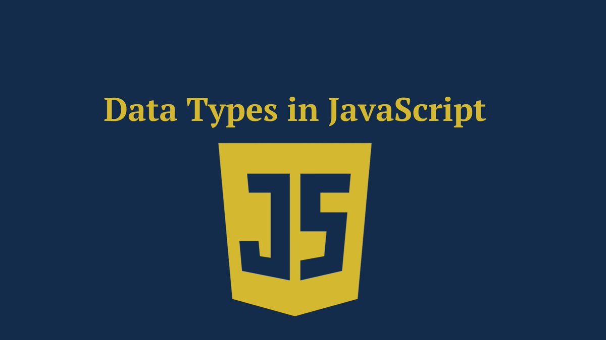 Div_pradeep's tweet image. Data types in JavaScript⚡⚡

A Thread🧵 👇🏻