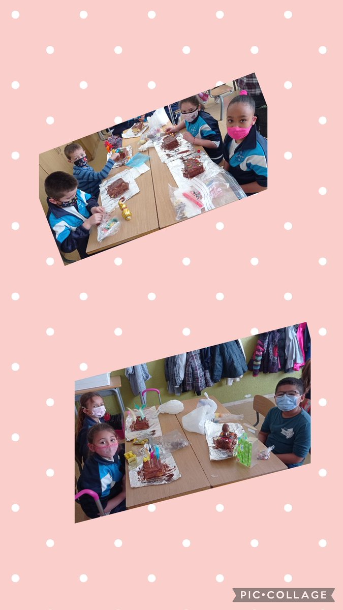EscolaMariaWard's tweet photo. #2EPB Som uns grans pastissers i pastisseres!!! La Mona rodona... https://t.co/k7aR2nElni