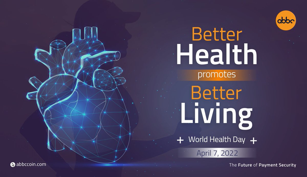 abbcfoundation's tweet photo. In celebration of World Health Day, we at ABBC Foundation wish you good health and prosperity!

#ABBCFoundation #ABBC_Coin #Crypto #Blockchain #Cryptocurrency #WorldHealthDay #HealthDay https://t.co/m8eQWPhWUS