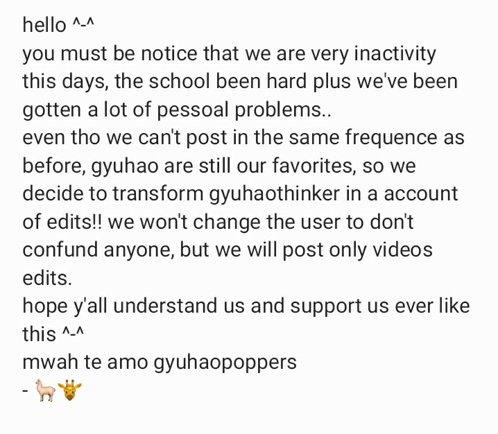 gyuhaothinker's tweet photo. [HELLO, THIS IS GYUHAOTHINKER] https://t.co/ms0kgWyJef