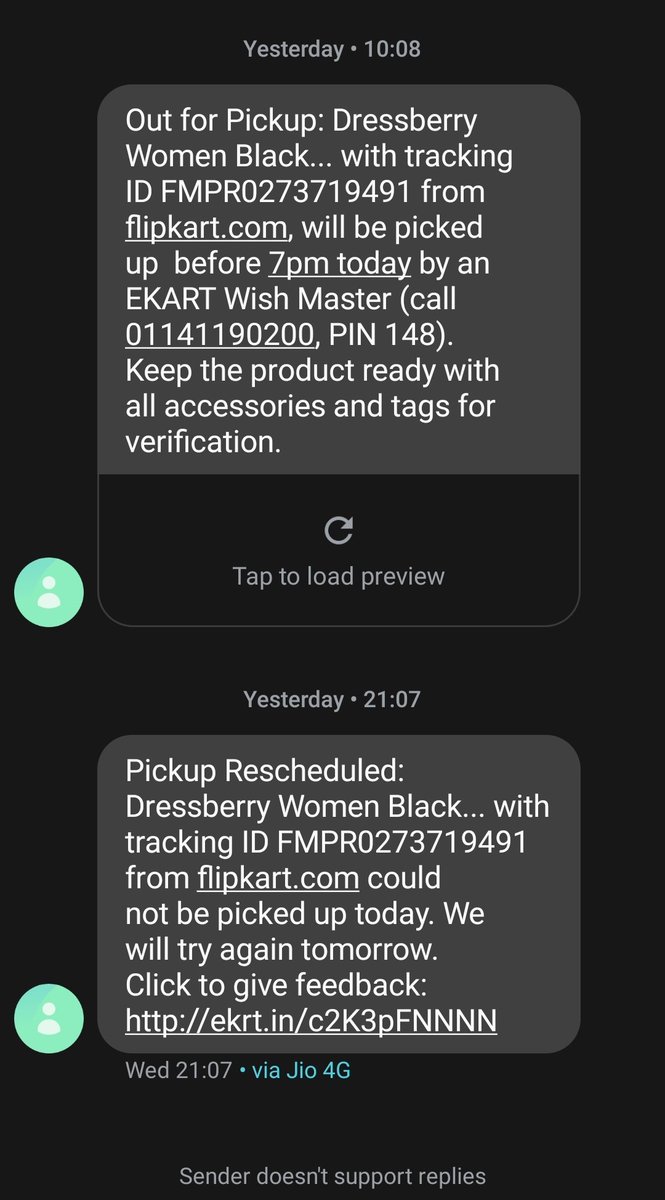 likewisemind's tweet photo. @flipkartsupport I am tired of this happening again and again! There need to be some limit right? How many times do I have to keep facing this issue?!
@flipkartsupport @Flipkart @_Kalyan_K https://t.co/MnX0j3TLGv