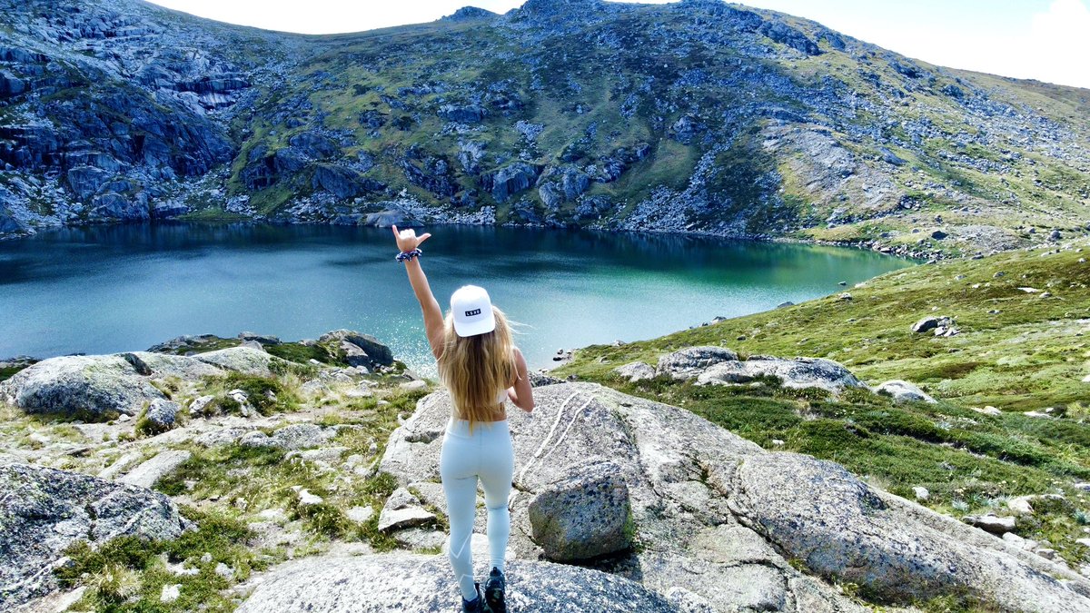 Blue lake is a dream! #SnowMountains blue lake