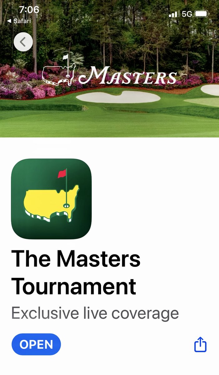 pastordhm's tweet photo. And so it begins… @TheMasters Our city and community are grateful to host this grand event and open our doors to the world. If you haven’t already, downloaded the #MastersApp. It’s free and you can follow players and action. Share the journey of the 2022 #Masters https://t.co/h3iNHdETCL