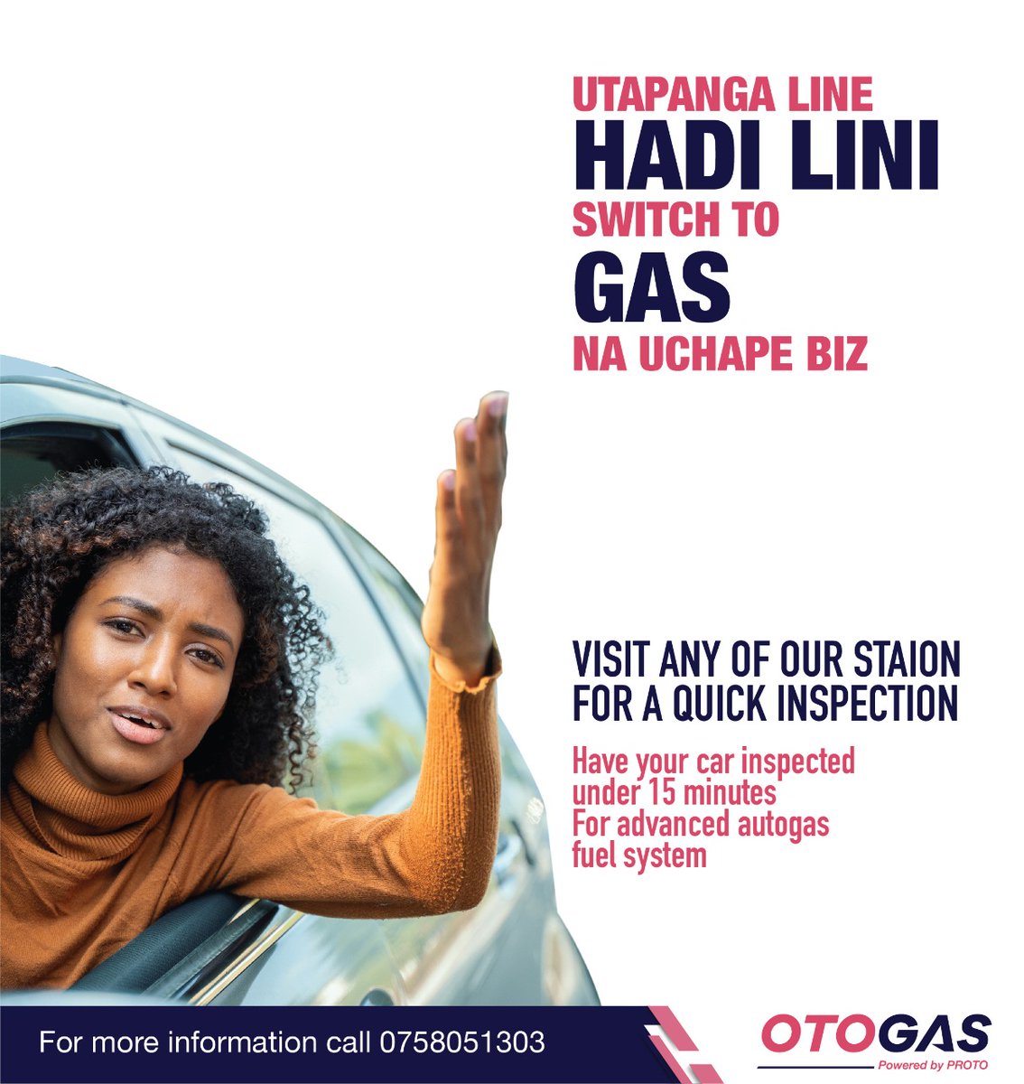 otogas_ke's tweet photo. #ServiceThursday
Time is of the essence and at Otogas tukorada ya time yako! https://t.co/hYv9AQic8z