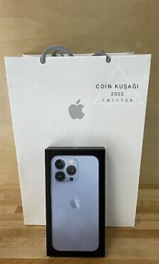 coinkusagi's tweet photo. Coin Kuşağı'ndan Hediye " iPhone13 Pro Max ” Gönderiyi Beğenen bir takipcimize hediye edilecektir. #Bitcoin https://t.co/O03JDqPTQa