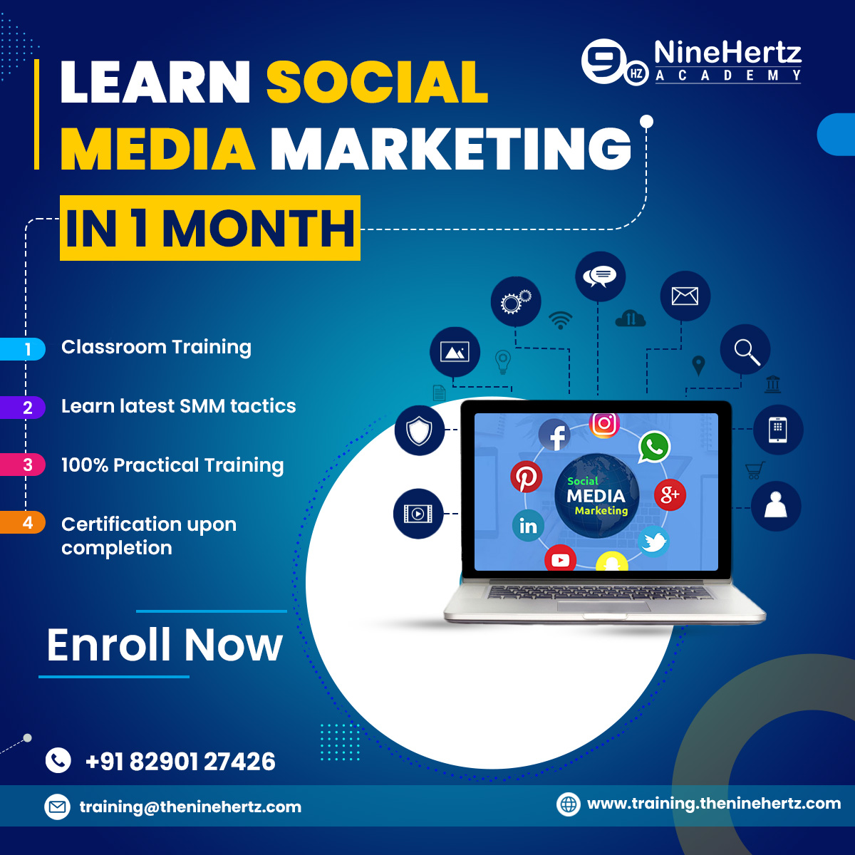 Ninehertzacade2's tweet photo. Using social media but not earning from it?
NineHertz Academy is here with the best Social media course which will lead you to earn.
Enroll Now:-https://t.co/uZ8LFu7LnA
#NineHertzAcademy  #digitalmarketingstrategy #digitalmarketingtraining #socialmediamarketing #socialmedia https://t.co/XjjPVVJEWG