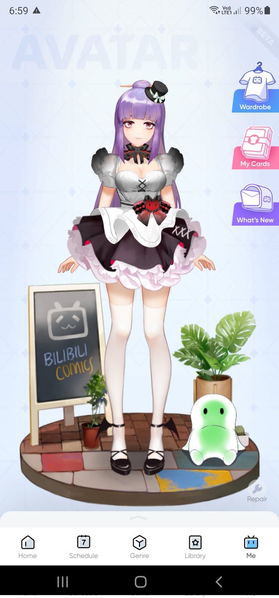 TwinkleStarsYZ's tweet image. #AvatarFun Dress up 8 #bilibilicomics