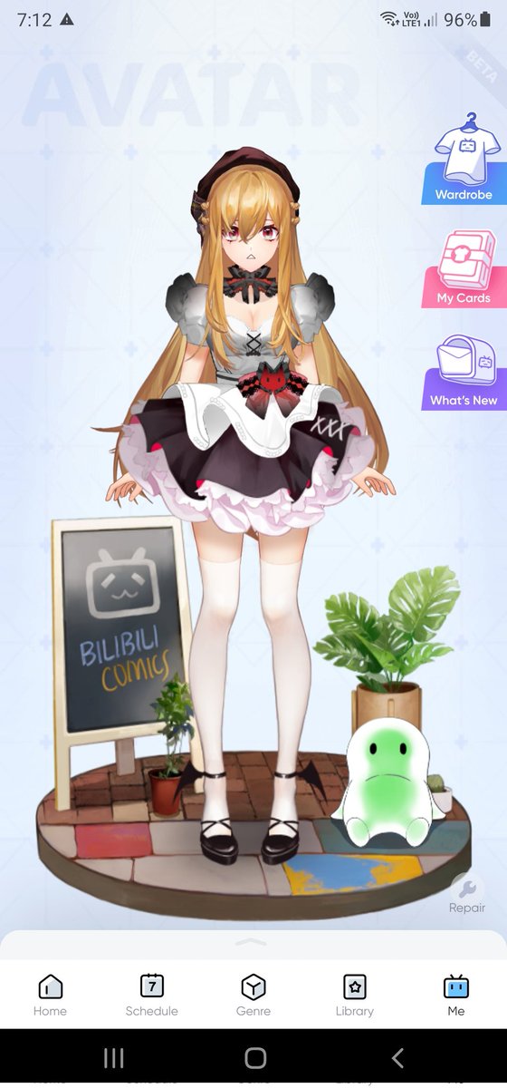 TwinkleStarsYZ's tweet image. #AvatarFun Dress up 8 #bilibilicomics