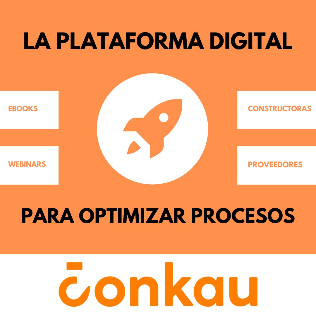 conkausas's tweet photo. La primera plataforma que gestiona procesos de compra y trámites de forma más rápida y eficiente.

 +100 constructoras y +6000 proveedores a nivel nacional. 🏗

#digitalización #constructora #rehabilitación #construcción #materiales https://t.co/9G2v7aSmGN