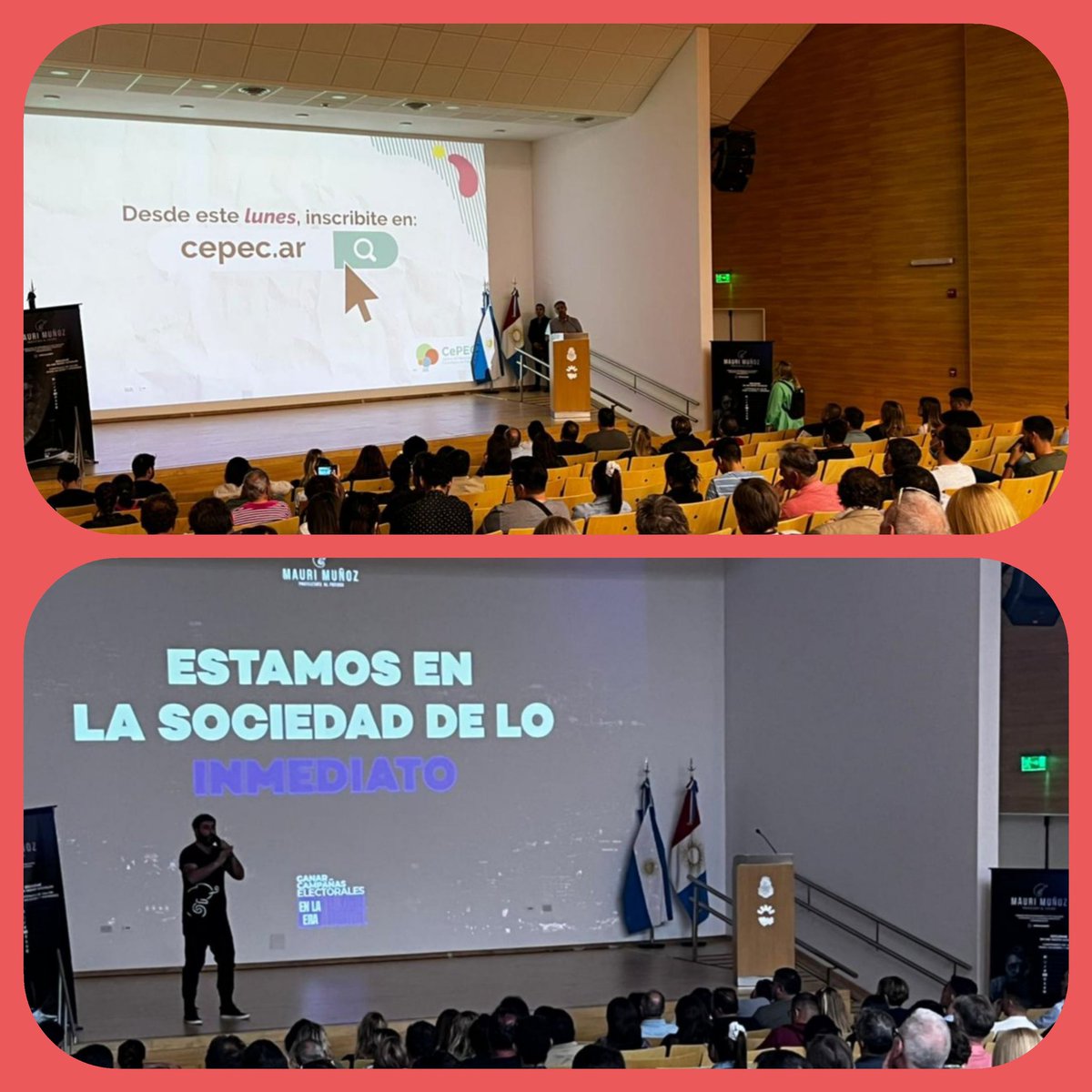 ✔ En el dia de ayer participe de un gran  evento realizado por  <a href="/cepec_ar/">CePEC</a> sobre "Campañas Políticas" con la participacion de  <a href="/MauriMunoz360/">Mauri Muñoz</a> y la apertura a cargo de <a href="/ramonjmestre/">Ramón Mestre</a>.