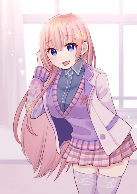 サクラ・スチューデントなルカ先輩🌸🏫✨ 