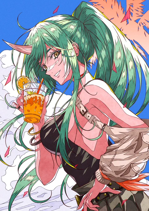 前に描いたホシグマさんのイラストをアークナイツ公式Instagramに掲載していただきました!
紹介していただいて感謝✨✨
https://t.co/Vn4XFG1IUH 
