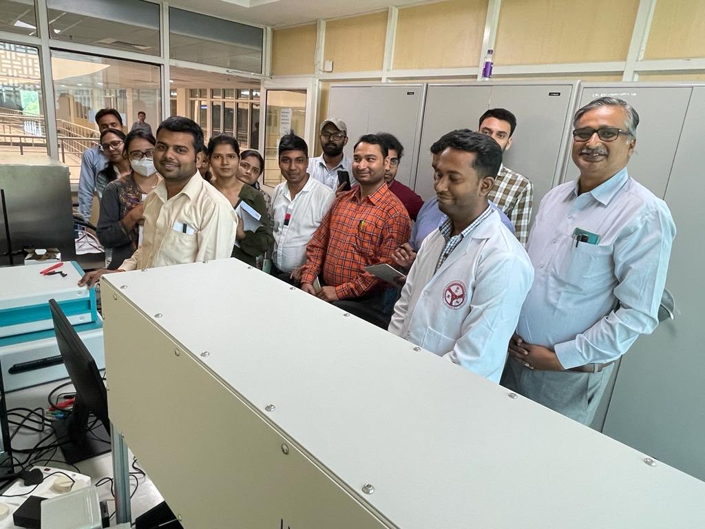 Two-days hands on workshop has been organised for 30 participants to sensitise them about the utility of electrochemical work station procured under DST sponsored SATHI program at BHU. ⁦<a href="/VCofficeBHU/">VC-BHU</a>⁩ ⁦<a href="/srivaric/">chandra Srivari</a>⁩ ⁦<a href="/IndiaDST/">DSTIndia</a>⁩ ⁦<a href="/Sandeep_1966/">Sandeep Verma (स्वर)</a>⁩