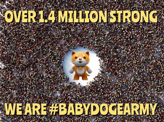 <a href="/CryptoGemsCom/">The Crypto GEMs</a> What do you think about #BabyDogeCoin 🐶🍼??🤔
strong community and millions that make 100x easy🔥🔥🔥🔥🔥🔥🔥🔥