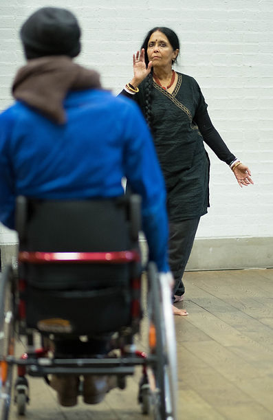 GridHeritage's tweet photo. Performer, choreographer and educationalist Bisakha Sarker MBE talks about dance as a relatable expression for communication. "As an Indian dancer, I tried to create work that spoke to different intersectionalities in a joint way." 
@SOAS_SAI @USSU @BritishCouncil @ace__london https://t.co/OOQrg1qEqX