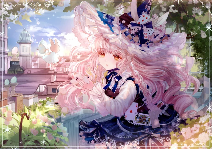 「 イースターエッグを探して 」

不思議の庭でイースターエッグを探す、
アリス×イースターな魔女の女の子イラストです。

#イースター #オリジナル  #芸術の輪 