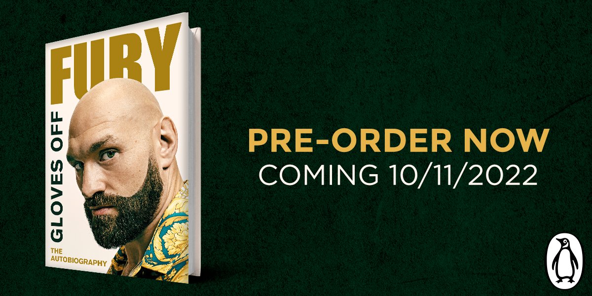 My new book, Gloves Off, coming 10/11. I’ve looked back on my whole life and career to examine what’s really defined me. It’s my most insightful book yet – the laughs, the hard times, the family man, the craziness of what it’s like to be Tyson. Pre-order: linktr.ee/tyson_fury