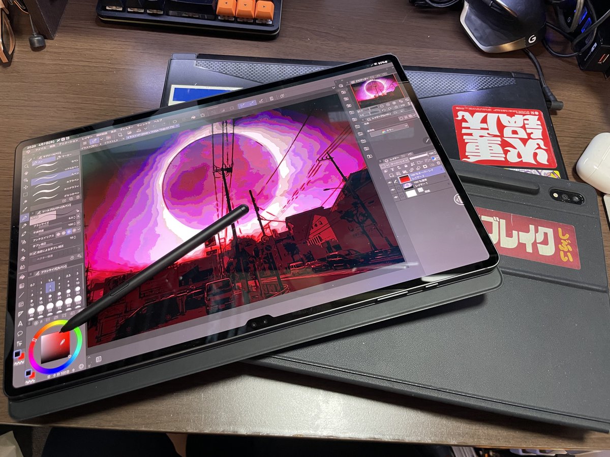 【美品】Galaxy Tab S8 Ultra タブレット お絵描き