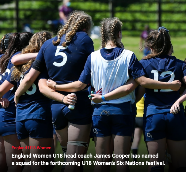 Fantastic news for the U18 girls selected for the England Six Nations squad
We are so proud of you as representatives of the county on the national stage, Bridget, Steph, Freya and Evie.
Go well, enjoy it all
<a href="/Womens6Nations/">Guinness Women's Six Nations</a> <a href="/EnglandRugby/">England Rugby</a> 
bit.ly/3NTlpYT
#ForYorkshire