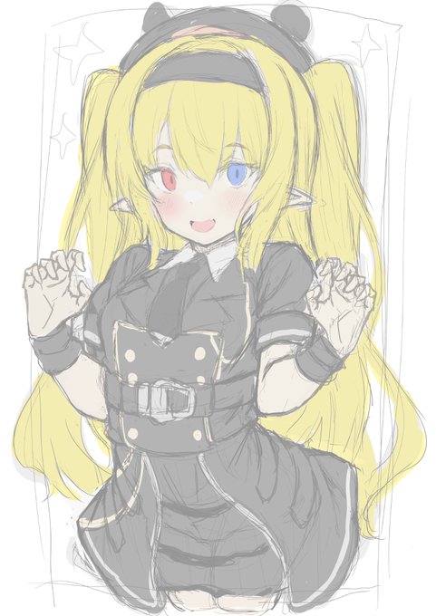 久しぶりのSkeb😊
がんばって描いてます(ラフ 