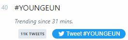 SYECHARTS's tweet photo. [ 📈 TREND ]

Both the tags #YOUNGEUN and #ヨンウン are currently trending in the Philippines ! 🦊

CATCH YOUR MIND
#OUR_QUEENS_KEP1ER
#우리_여왕은_케플러 
@official_kep1er
 #YOUNGEUN #서영은 #ヨンウン https://t.co/wmfILyTudQ