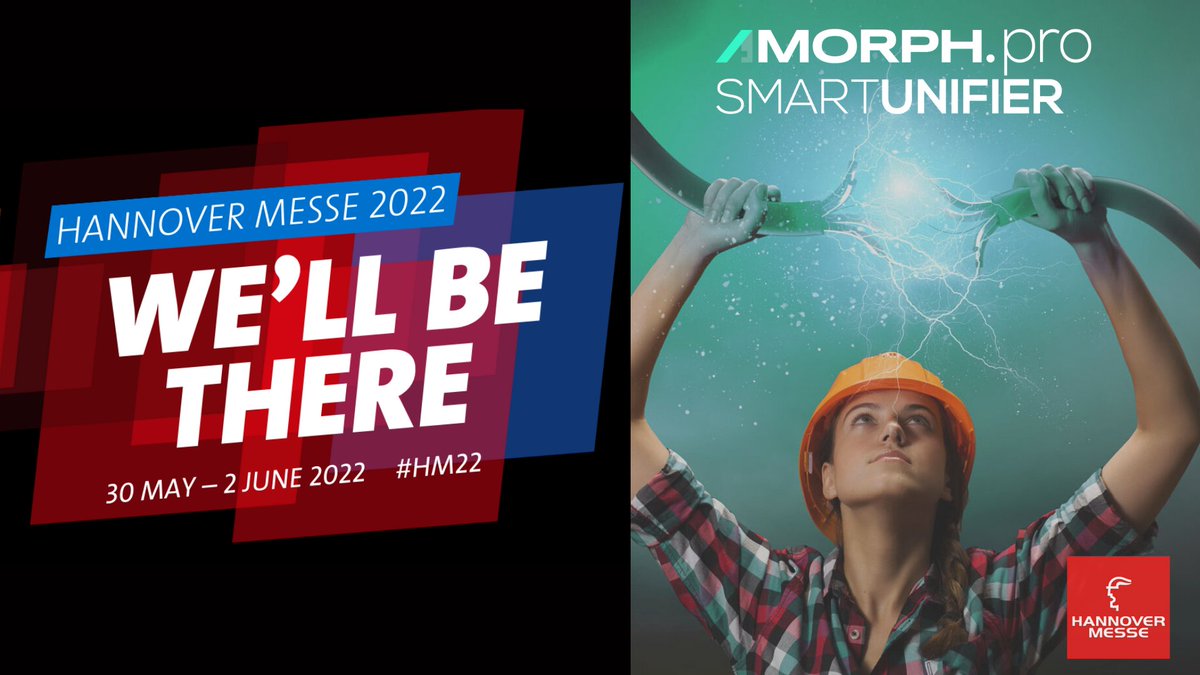 AMORPHpro's tweet photo. We are excited to be attending Hannover Messe this year and invite you to visit us in Hall 5 (Digital Ecosystems) stand A54. This year we will present our product and service portfolio as co-exhibitor at the @awscloud #AWS booth. https://t.co/NkCHZZ7tGN
#SMARTUNIFIER #AWS #HM22 https://t.co/Q4PkCHDvSl