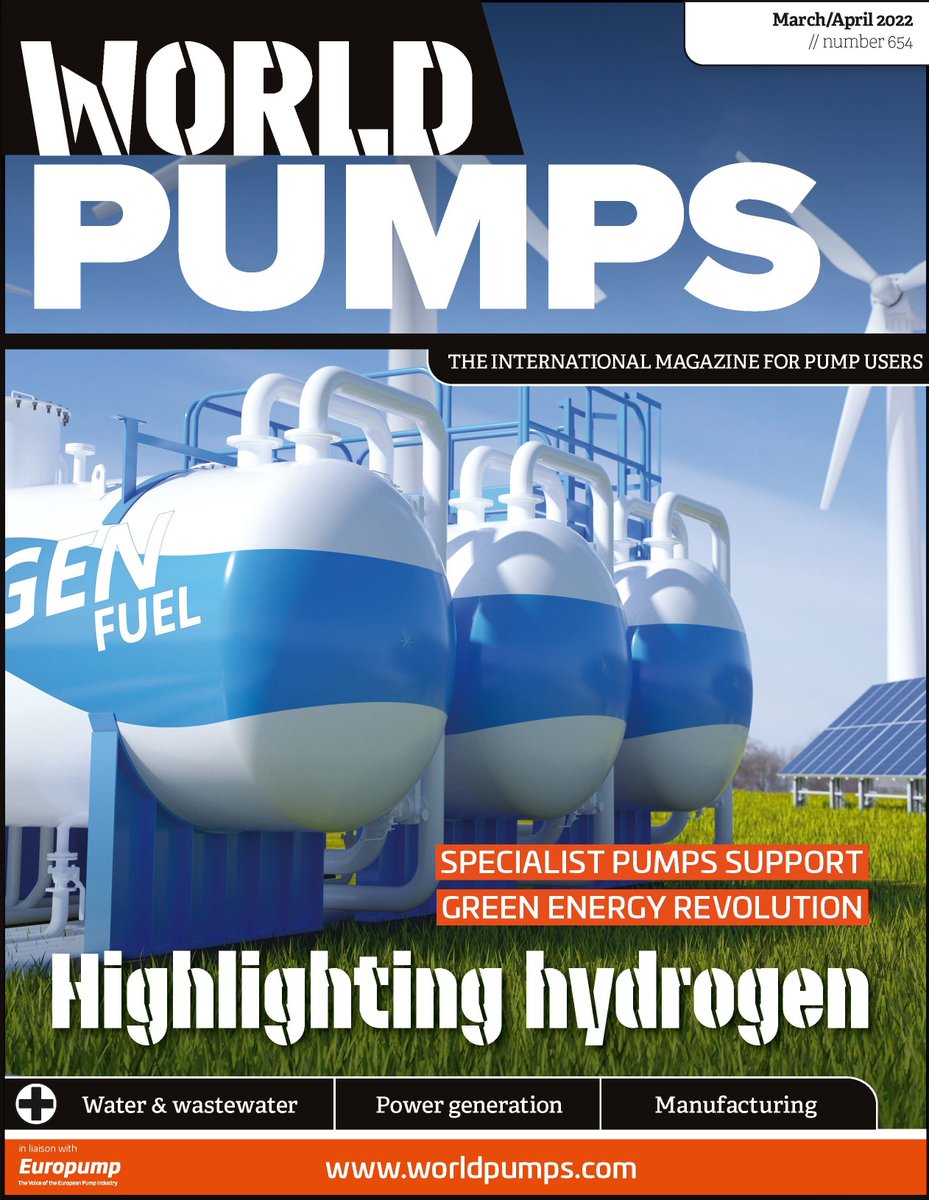 The latest issue of World Pumps is now online and ready for you to read lnkd.in/dN6Umq_c

#pumps #pumpindustry #magazine