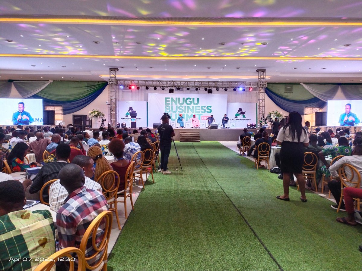 amadeosummit's tweet photo. Amadeo Event centre is filled to the brim for Enugu Business Summit.
Join the Live Streaming on zoom:
https://t.co/RgmYmch5uB
#EnuguBusinessSummit #DaretoBeDifferent #AmadeoWeek2022 #Amadeo #CopenGroup #Copen #BusinessClinic #amadeoInitiatives https://t.co/MC6luOPCfn