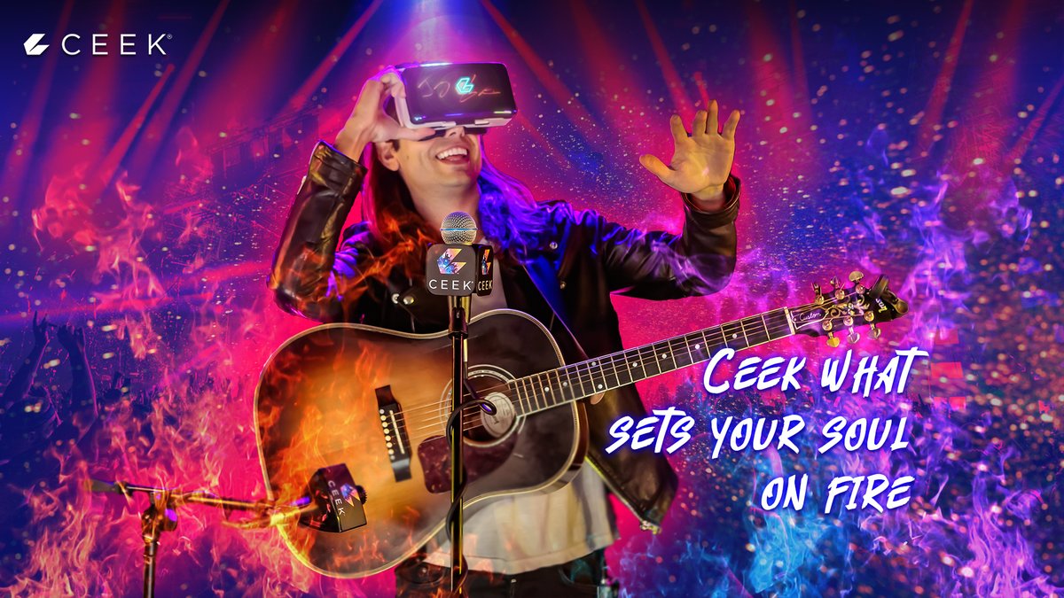 CEEK's tweet photo. #Ceek what sets your soul on fire 🔥🔥❤️‍🔥
Reimagining #virtualconcerts in the #Metaverse  \m/
#NFT #BinanceSmartChain #BNB https://t.co/CjgzUu6zAR