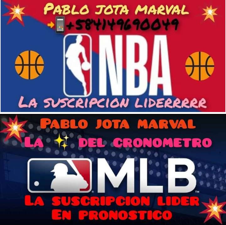 PabloJota27's tweet photo. ((( #SUSCRIPCIONVIP ))) Hoy Dia Del #OpeningDay En El Mejor Beisbol Del Mundo #MLB Y Nos Vamos De #MEGAPROMOCION Donde Te Suscribes Y Te Llevas #PARLEYNBA + #PARLEYMLB 2x1 Para Que Juegues, Ligues, Ganes, Cobres Y Sumes Con Verdadero Analisis Profesional Y Sin Inventaderas 🏀⚾️✨ https://t.co/k4axJAPrxK