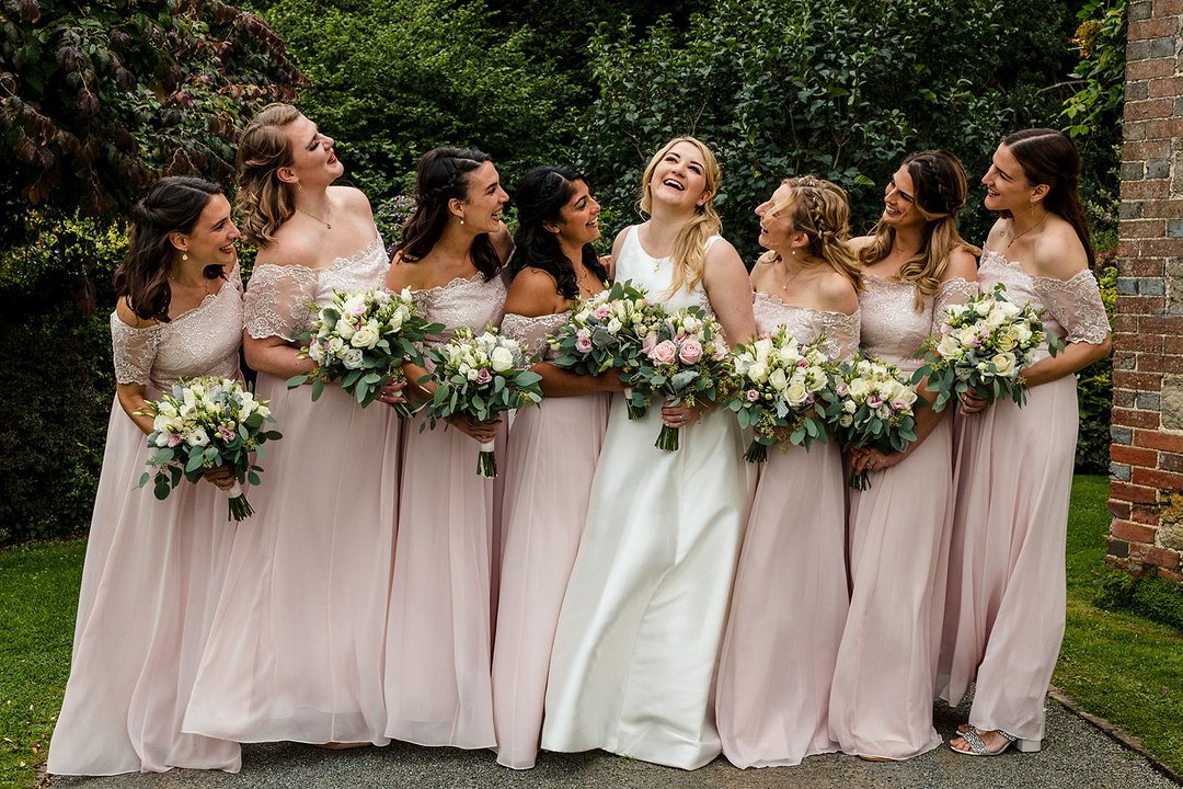 You can't beat a big bridal squad, stunning ladies! A fabulous wedding at the wonderful <a href="/bartholomewbarn/">Bartholomew Barn</a>. Can't wait to be back at the barn in just a couple of weeks time. 
.
.
.
.
#bridalsquad #bartholomeewbarn #bridesmaidinspo  #sussexwedding #sussexweddingphotographer #sussexw