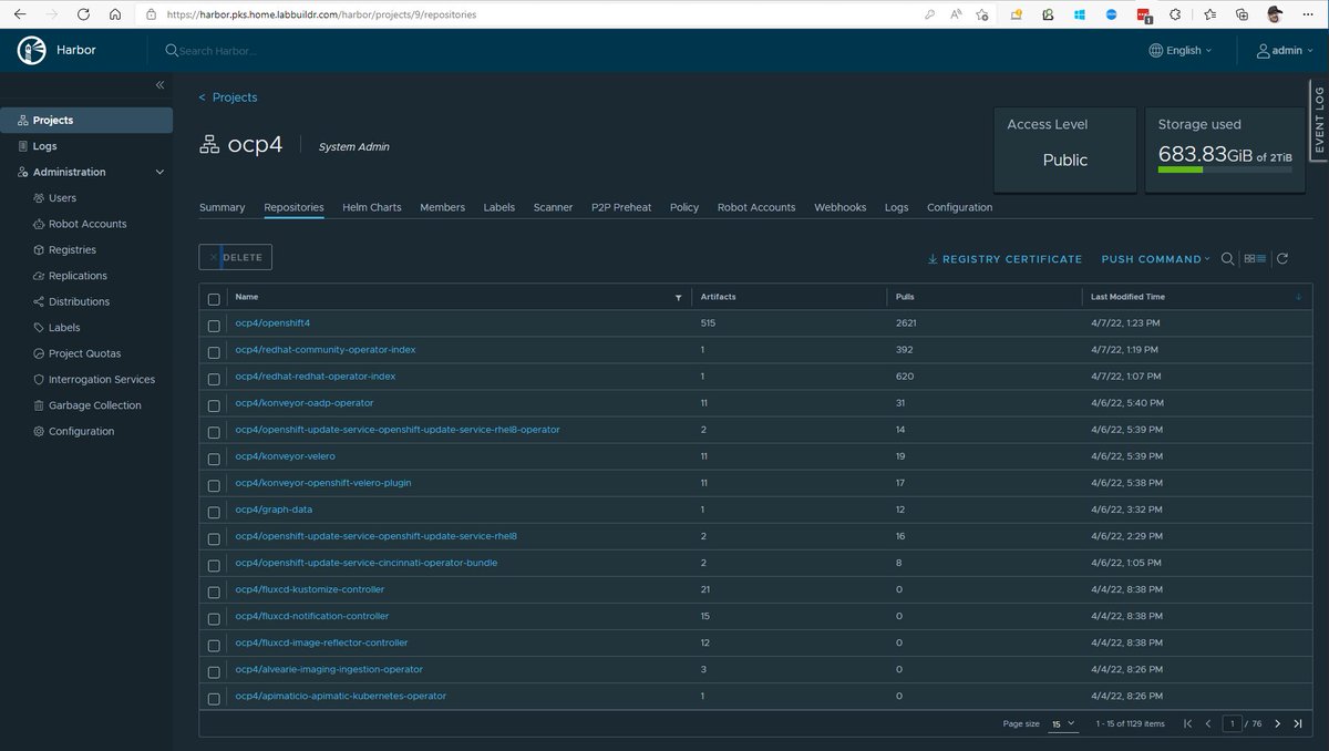 azurestack_guy's tweet photo. Not too bad... streamlined my #disconnected @openshift 4.10 installation using IPI to my #AzureStackHub in under 40 Minutes using @project_harbor registry .. Next: backup with #powerprotectdatamanager https://t.co/Y6I3LS5yY9