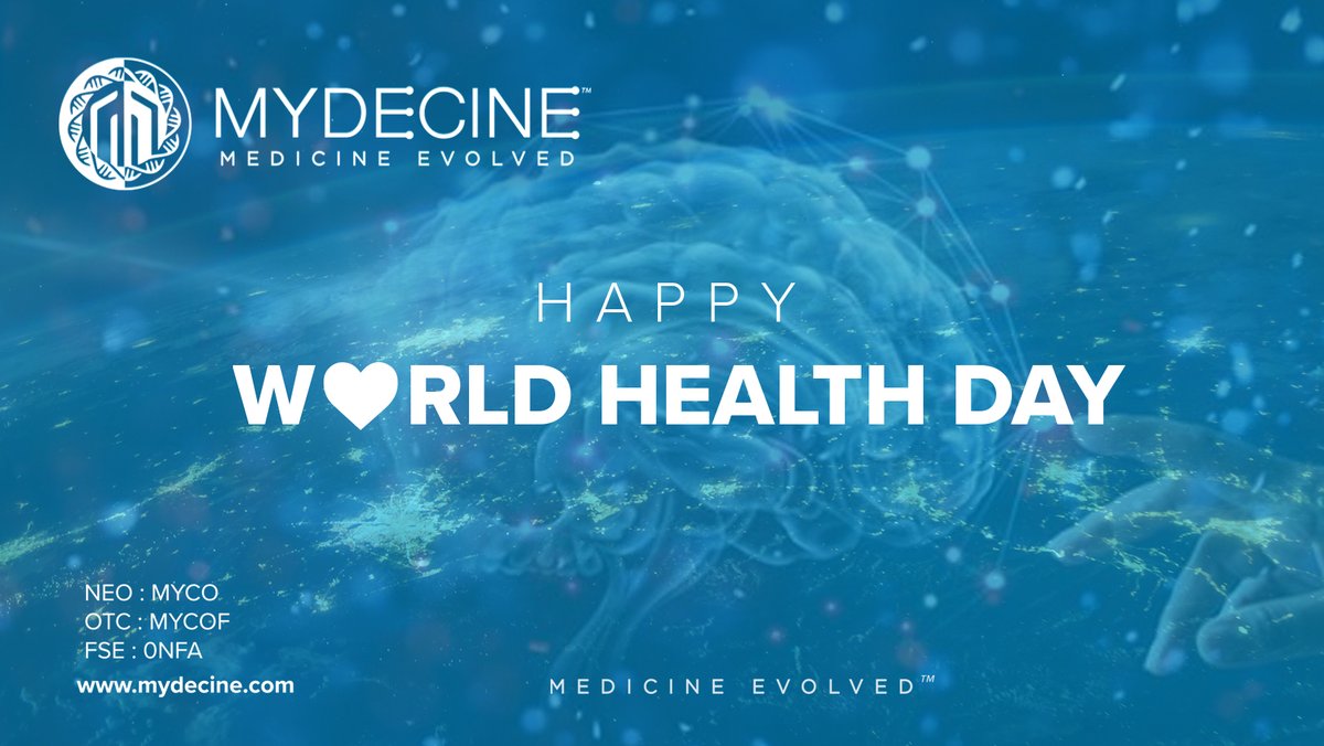 Today we celebrate #WorldHealthDay &amp; reiterate our commitment to promoting health &amp; well-being by creating new therapies for patients. Let’s keep pushing forward to remove stigmas around #mentalhealth &amp; create safe, evidence-based medicines for a #HealthierTomorrow!