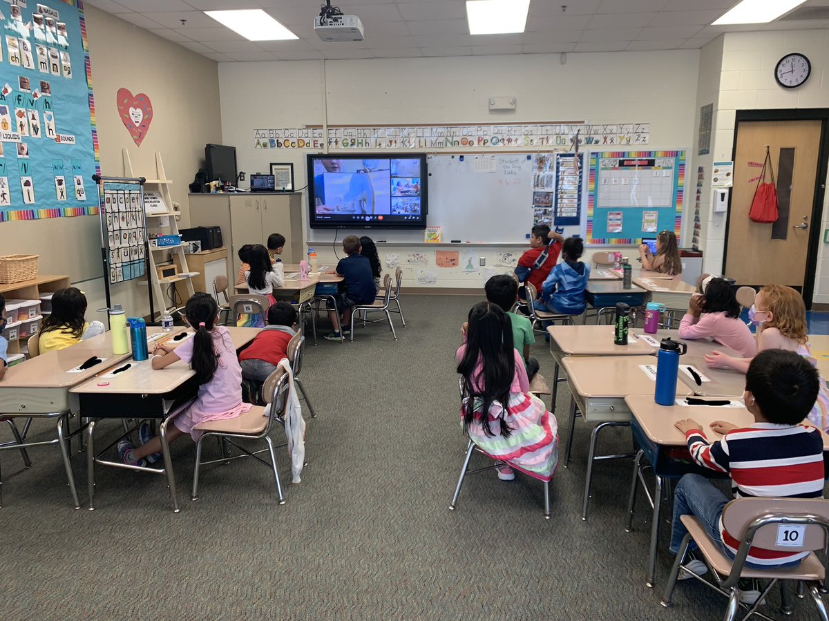 It was a pretty neat experience getting to read with some awesome <a href="/MPMSleopards/">Mills Park Middle</a> yesterday! They laughed at our jokes, told us how tall they are, AND read us some great books. We had so much fun and are looking forward to our next visit with the “big kids”!