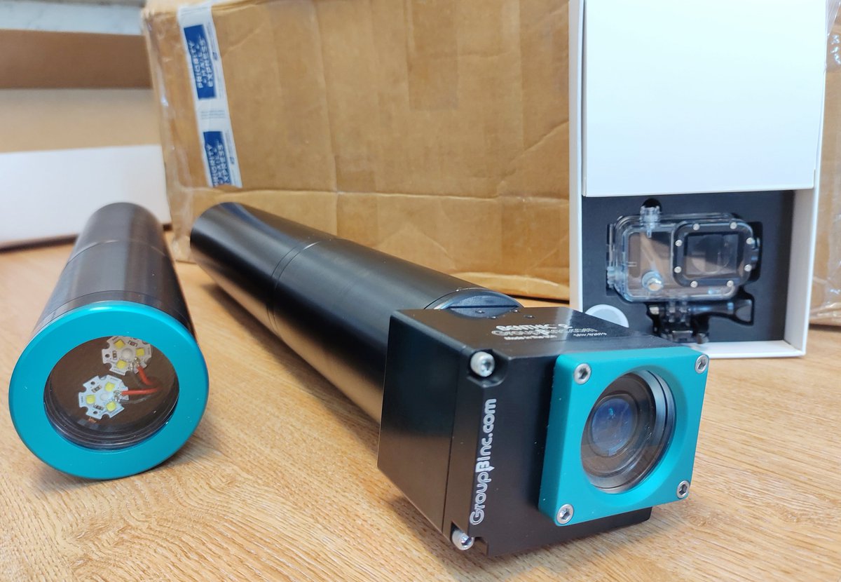 SAERI_FI's tweet photo. It’s taken them months to arrive but finally we are happy to get our new deep-water cameras!
Next step? Build specially adapted camera frames so that we can mount them onto longlines to record #VMEs!

#newcamera #newequipment #deepsea #research #marinescience https://t.co/BvA7KQBeGF