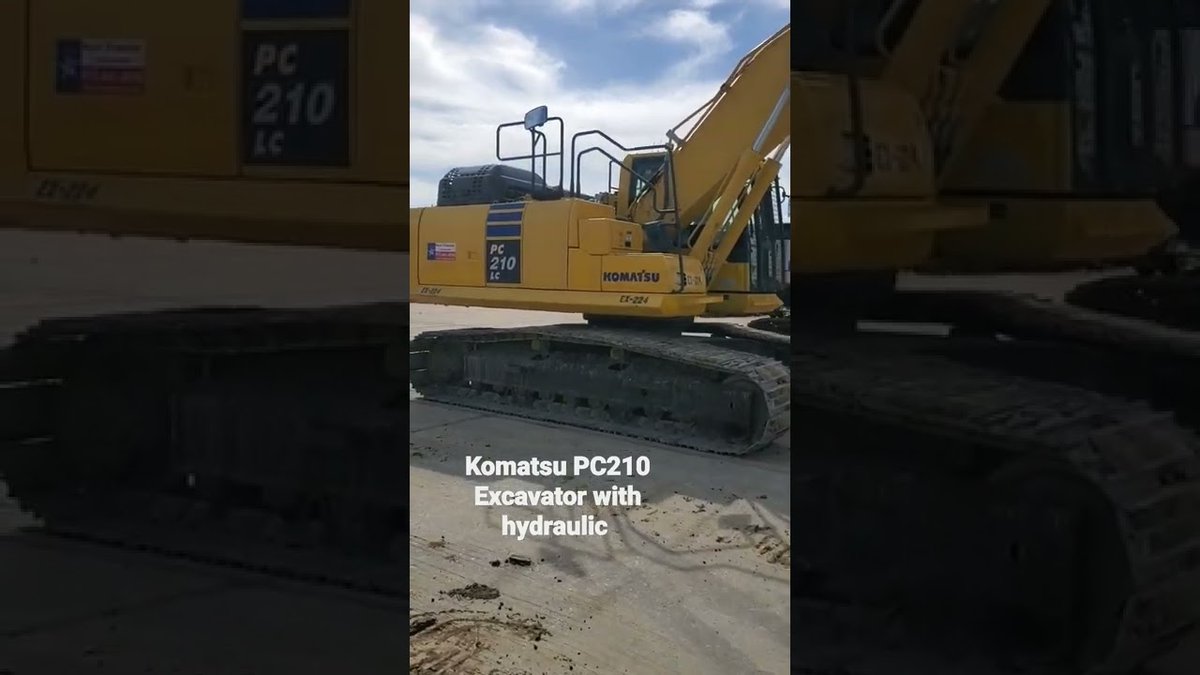 HeavyEquipGuy's tweet photo. Heavy Equipment Komatsu PC210 Excavator with hydraulic hammer #Komatsu #PC210 #Komatsuequipment #Excavator https://t.co/TGmmRh30Ob #heavyequipment #constructionequipment https://t.co/AdPxjLK9GO