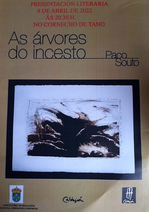 ECaldeiron's tweet photo. XA É MAÑÁ!!!
O vindeiro venres 8 de abril Emma Abella , Xose Iglesias e Miguel Mato presentarán en Malpica, na taberna Paco a reedición de "As árbores do incesto" obra de Paco Souto publicada en 1995.
Poesía nas tabernas: apúntaste? https://t.co/65CGNwc0Dc