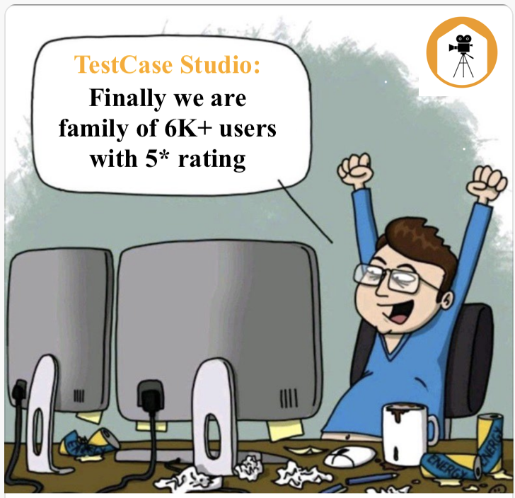 SanjayKumaarr's tweet photo. Now @TestCaseStudio is helping more than 6K+ #Testers everyday to save their precious time and effort by automatically generating the test steps and screenshots.
Try now, it's absolutely free.
https://t.co/VxNwOd5hja
#testcasestudio #selectorshub #testing #free #browserplugin https://t.co/tTQWgSQJGJ