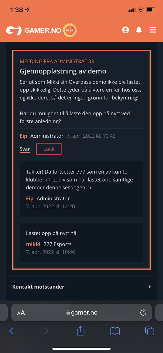 Jonas "JoVo" Volle Åkre tweet media