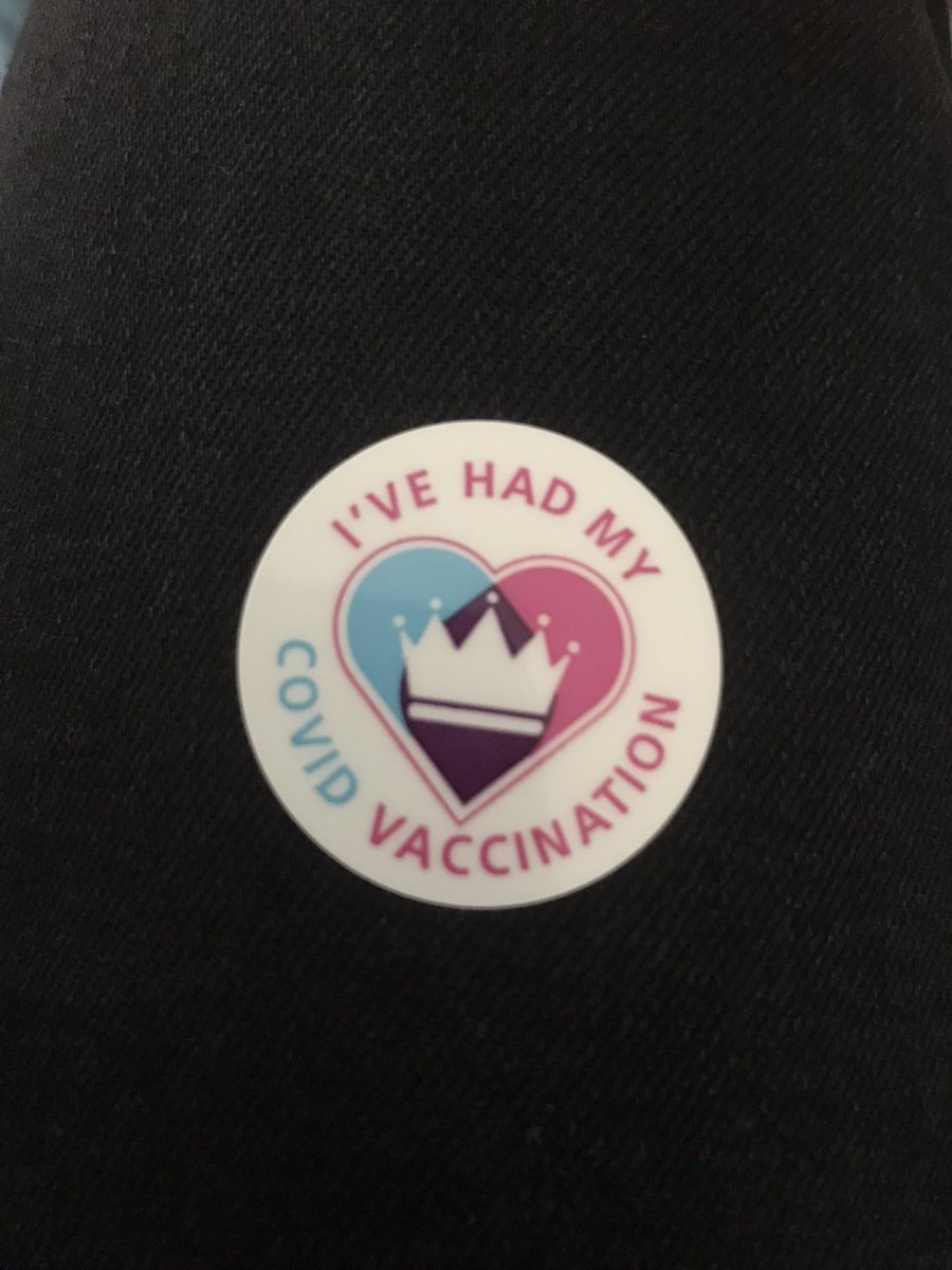 benji_alyssa's tweet photo. We finally got our Covid vaccinations! Thank you @NHSuk #COVID19 #gettingbacktonormality #wewereashieldingfamily https://t.co/W1QEdiY1e6