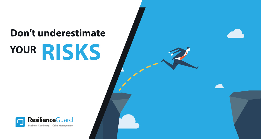 ResilienceGuard's tweet photo. #1 DON'T UNDERESTIMATE YOUR RISKS
Find five ideas about it here👉https://t.co/mufq8euaXv

#riskmanagement #crisismanagement #businesscontinuity https://t.co/08OWfBA0Bv
