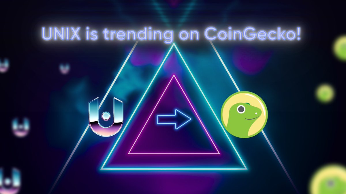 unixcorpgg's tweet photo. Trending on @coingecko for the THIRD day IN A ROW! 🚀🔥

$UNIX community, are you watching? 

👉 https://t.co/5Q891Cv2UJ

👉 https://t.co/89XDQu4YbU

#UNIXGaming #CoinGecko https://t.co/SAoKVYXqC2