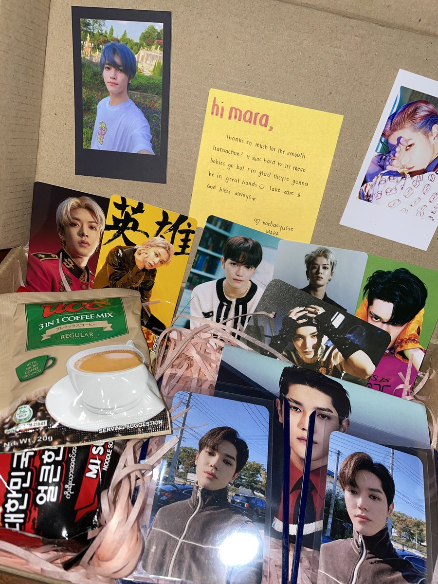 tyongiicart's tweet photo. — feedback 𖤐 #marabuys

hello (ate) mara !! thank you so much for trusting me to adopt your taeyong pcs :< thank you so much for the secure and super ma-effort na packaging huhu i appreciate u so much <33 @baebaeyutae https://t.co/V1F25nOWmJ