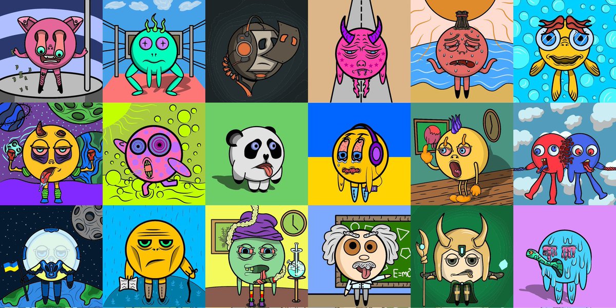 collection: circle in my mind
✨1/1 art... its my emotions and feelings✨
item: 35 yet 🤟
sold: 11 yet 😁🤑
✨floor price - 0.005 eth✨
✨volume traded - 0.04 eth✨
site: opensea
polygon  opensea.io/collection/cir… 
#NFTs #nftart #NFTCollection #NFTartists