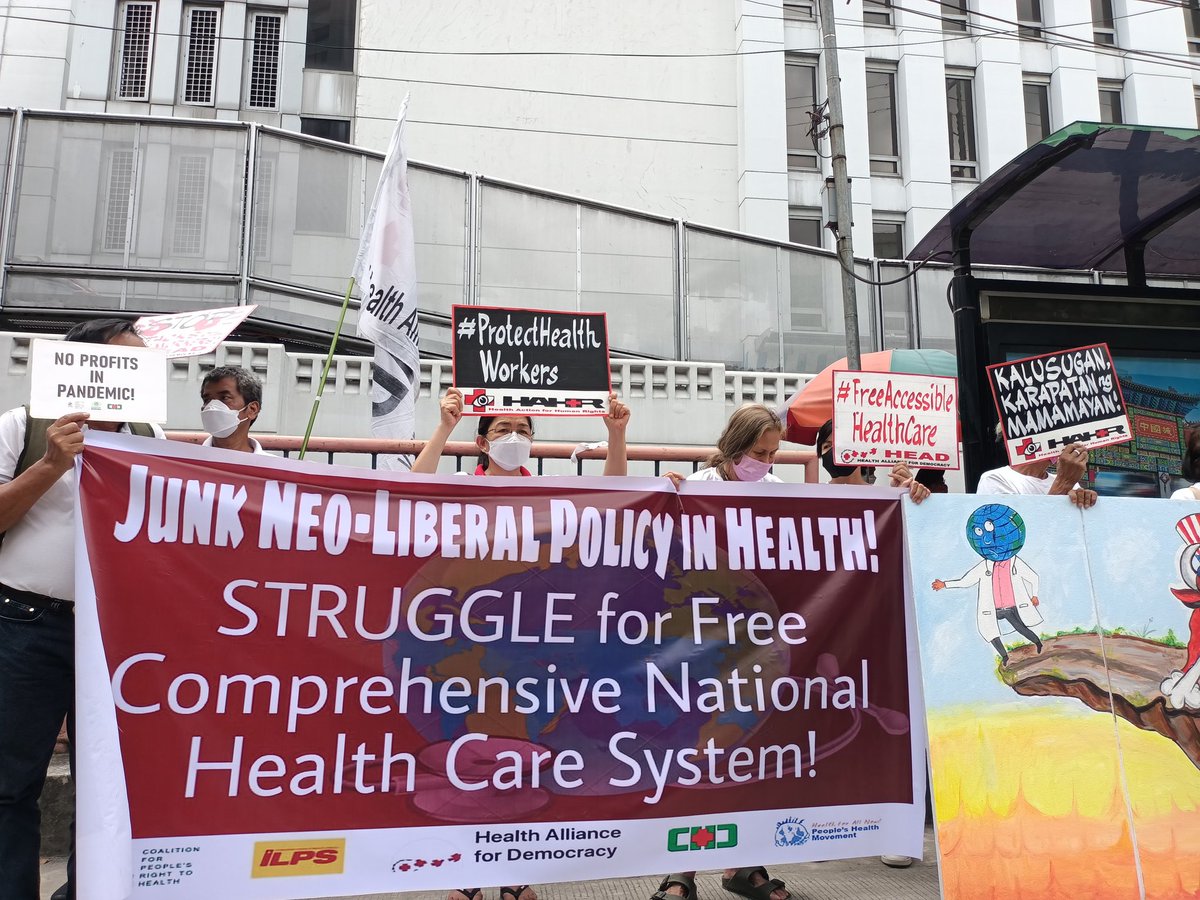 cbhpchd's tweet photo. [Assert the people's right to health!]
The Council for Health and Development and the CPRH @cprh_ph joined the Health Alliance for Democracy, People's Health Movement-Philippines and the International League of People's Struggles (Health Commission) [1/3] https://t.co/zxZ8M4hwYp