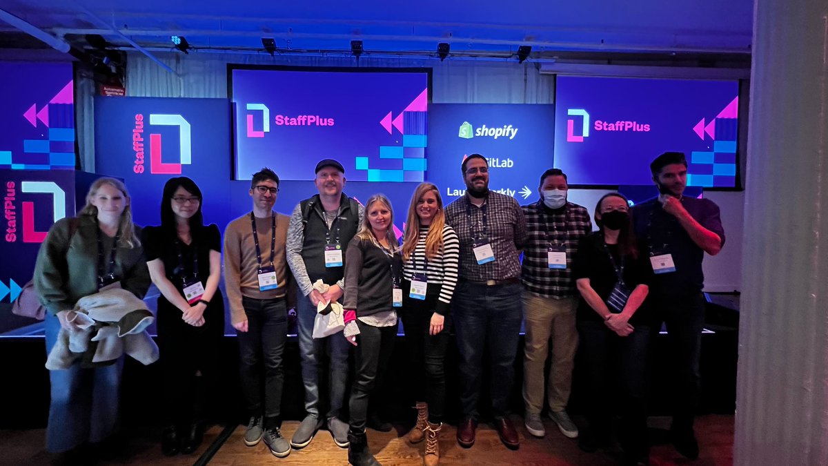 AliceLiCode's tweet image. Wow. Still coming down from #StaffPlusNewYork. Such an incredible experience to connect and reconnect with some of the most brilliant/talented people in the industry, many of whom I work with right here at @squarespace 💖