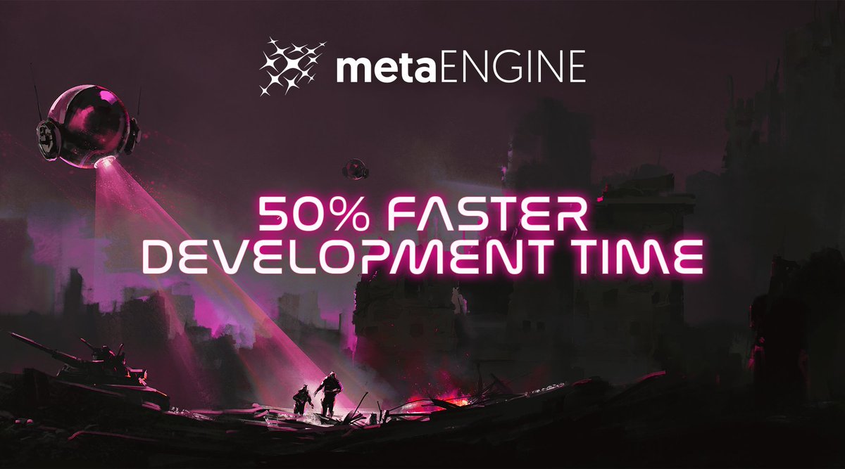 meta_engine's tweet image. 🔥How metaENGINE Saves Game Development Time By 50%???

👉 metaENGINE platform offers pre-integrated tools to build world-class games!

👉 This provides a seamless experience to gaming developers throughout the development journey.

🎙️Read More: bit.ly/3Ki9XDo