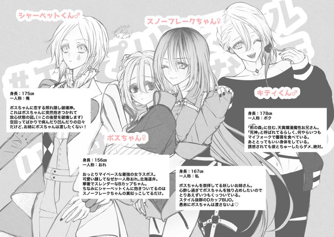 ちょっとした設定♂♀ 